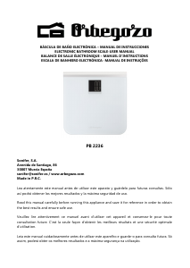 Manual Orbegozo PB 2236 Balança
