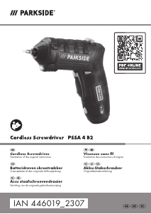 Brugsanvisning Parkside IAN 446019 Skruetrækker