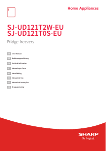 Manual Sharp SJ-UD121T0S-EU Frigorífico combinado