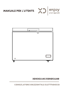 Manuale XD XDBDE1200 Congelatore