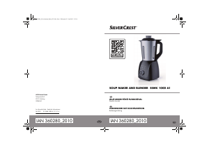 Használati útmutató SilverCrest IAN 360280 Levesfőző