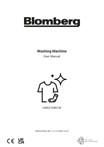 Handleiding Blomberg LWA210461 Wasmachine