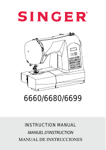 Manual de uso Singer 6660 Starlet Máquina de coser