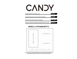 Priručnik Candy CETPS64MCWFTT/1 Ploča za kuhanje