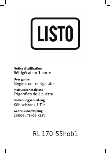Bedienungsanleitung Listo RL 170-55hob1 Kühlschrank
