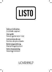 Bedienungsanleitung Listo LCVD 3917 Bügeleisen