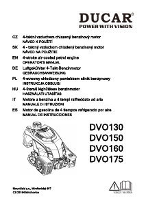 Használati útmutató Ducar DVO130 Motor