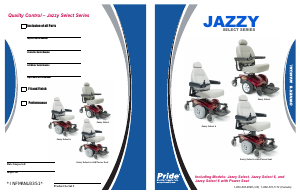 Bruksanvisning Shoprider Jazzy Select 6 Elektrisk rullstol