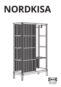 Manual IKEA NORDKISA Garderobă