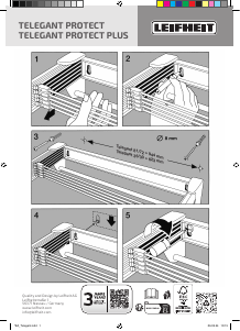 Handleiding Leifheit Telegant Protect Wasrek