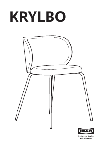 Brugsanvisning IKEA KRYLBO Stol