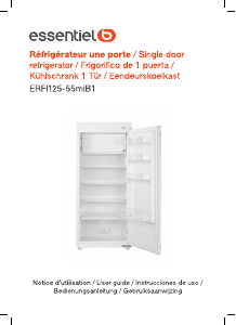 Bedienungsanleitung Essentiel B ERFI 125-55miB1 Kühlschrank