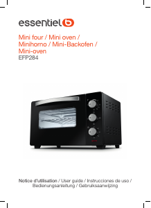 Manual de uso Essentiel B EFP 284 Horno