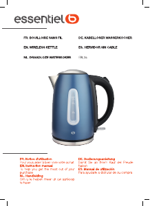 Handleiding Essentiel B EBL 3s Waterkoker