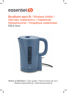 Handleiding Essentiel B EBL 6 Waterkoker