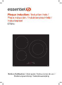 Manual de uso Essentiel B ETI 31c Placa