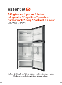 Bedienungsanleitung Essentiel B ERDV 180-70miv1 Kühl-gefrierkombination