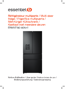 Manual Essentiel B ERMVE 180-80hin1 Fridge-Freezer