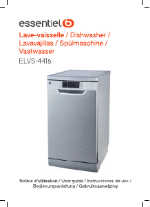 Handleiding Essentiel B ELVS 441s Vaatwasser