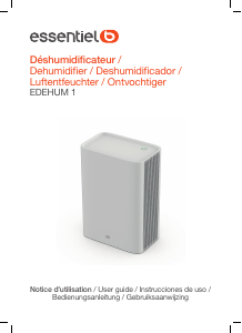 Bedienungsanleitung Essentiel B EDEHUM 1 Luftentfeuchter