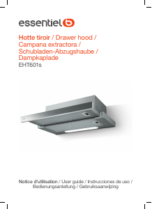 Mode d’emploi Essentiel B EHT 601s Hotte aspirante
