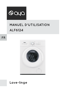 Manual AYA ALF6124 Washing Machine