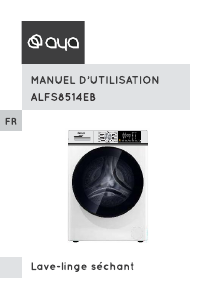 Manual AYA ALFS8514EB Washer-Dryer