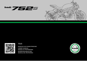 Bedienungsanleitung Benelli 752S Motorrad