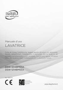 Manuale DAYA DSW1214BM55A Lavatrice