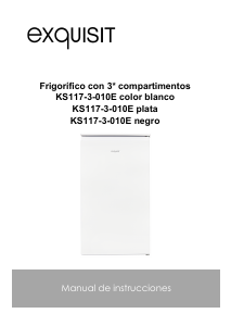 Manual de uso Exquisit KS 117-3-010E Refrigerador
