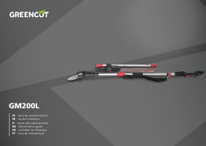 Manual de uso Greencut GM200L Desbrozador