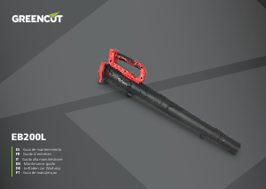 Mode d’emploi Greencut EB200L Souffleur