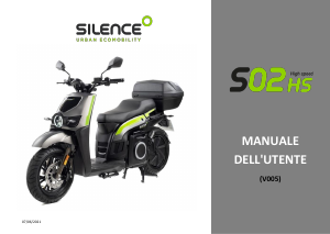 Manuale Silence S02 HS Scooter