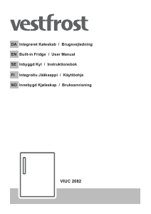 Handleiding Vestfrost VIUC 2082 Koelkast