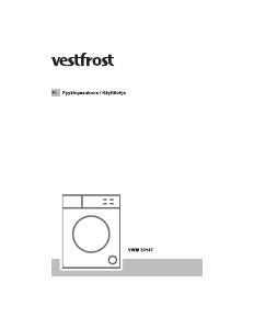 Käyttöohje Vestfrost VWM 30147 Pesukone