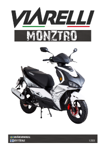 Bruksanvisning Viarelli Monztro Skoter