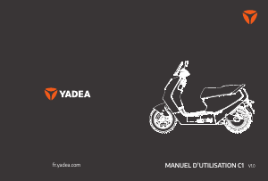 Mode d’emploi Yadea C1 Scooter