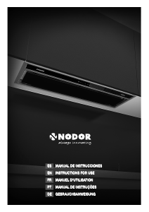 Manual Nodor NorBreeze ECLIPSE 60 BK Cooker Hood