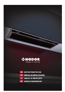 Manual de uso Nodor NorBreeze CUDO 850 SS Campana extractora