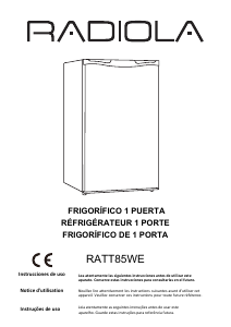 Manual Radiola RATT85WE Frigorífico