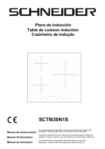 Manual de uso Schneider SCTI630N1S Placa