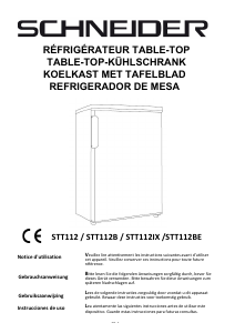 Handleiding Schneider STT112 Koelkast