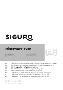 Handleiding Siguro MO-B130S Magnetron