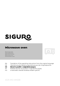 Handleiding Siguro MO-B150B Magnetron