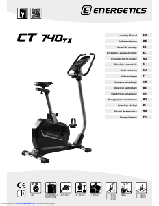 Handleiding Energetics CT 740TX Hometrainer