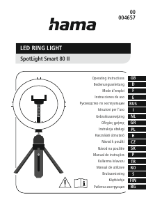 Manuale Hama 00004657 SpotLight Smart 80 II Luce ad anello