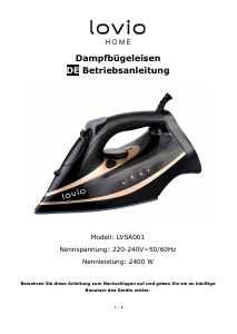 Bedienungsanleitung Lovio LVSA001 Bügeleisen