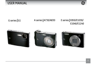 Manual GE G2 Digital Camera