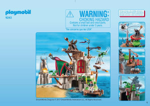 Manual de uso Playmobil set 9243 Dragons Mema