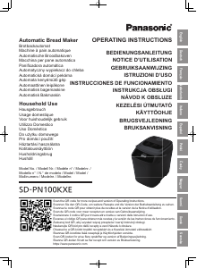 Brugsanvisning Panasonic SD-PN100KXE Bagemaskine